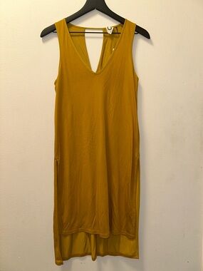 Akemi + Kin Tank Dress NWT size XS in Gold / Mustard